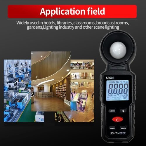 Digital Illuminance Meter Light Meter 20Lux to 200,000Lux Meter/18,500FC,Luxmeter for Photography Grow Plants Led Photometer Lighting Intensity Brightness Measurement - 이미지 6