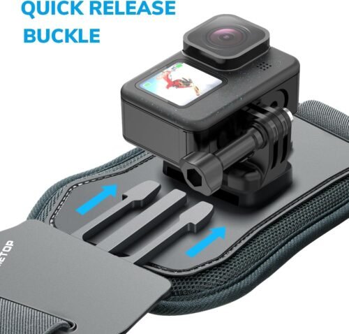 Phone Chest Mount Harness Holder Mobile Phone Strap Clip Compatible with iPhone Samsung GoPro 13/12/11/10/9/8 DJI Osmo and Most Cell Phones Action Cameras POV/VLOG - 이미지 2