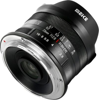 Meike 7.5mm f2.8 Ultra Wide Circular Fisheye Lens Manual Focus APS-C Lens Compatible with Fujifilm X Mount Mirrorless Camera X-T3 X-H1 X-Pro2 X-E3 X-T1 X-T2 X-T4 X-T10 X-T20 X-T200 X-A2 X-E2 X-E1 X30 - 이미지 3