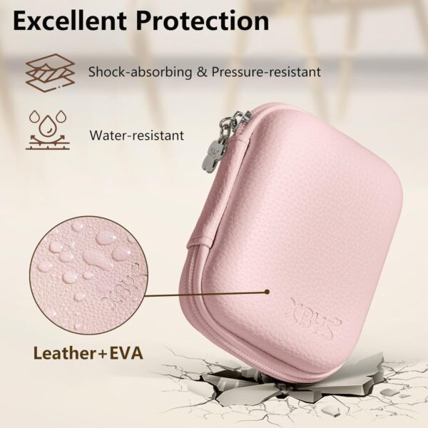 Chic Pink Travel Pouch for Your Compact Camera: Perfect Case for CAMKORY, KODAK, Canon IXUS, and More! - Image 4