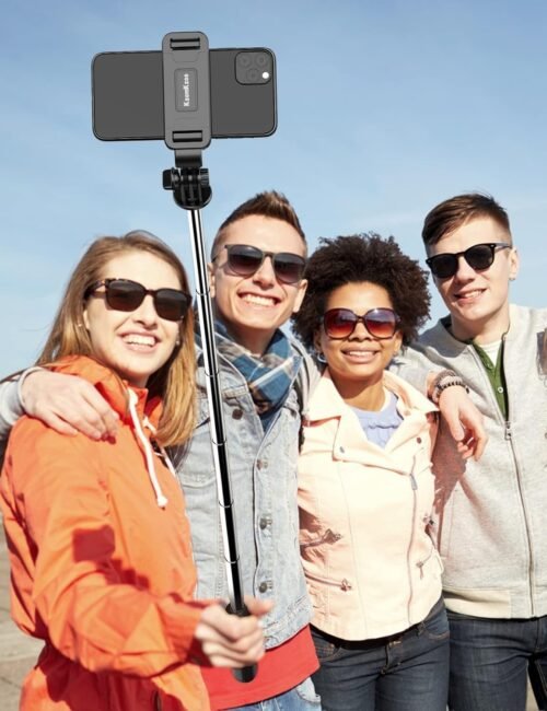 Selfie Stick Tripod with Detachable Wireless Remote, 4 in 1 Extendable Portable Selfie Stick & Phone Tripod Stand Compatible with Gopro, iPhone/Samsung/Huawei - 이미지 8