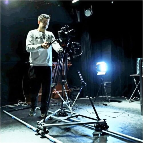 PROAIM Swift Dolly with 12ft Straight Track for Jib Camera Crane. Built for Light Travel & Quick Setup. Payload: Dolly - 159kg /350lb (P-SFT-DT-12) - 이미지 9