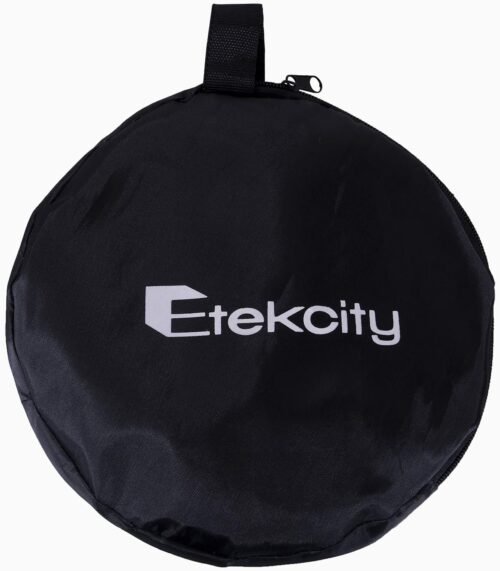 Etekcity 24" (60cm) 5-in-1 Photography Reflector, Multi-Disc Light Reflectors for Photography, Collapsible with Bag - Translucent, Silver, Gold, White and Black - 이미지 9