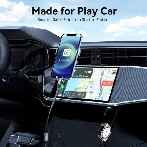 Multi Charging Cable 4A, 2Pack 4Ft Retractable Multi Fast Charger Cable, Multiple Charging Cord, 4 in 1 Multi USB Cable with Type C/Micro USB Ports for Cell Phones/IP/Galaxy/PS/Tablets/iPads - 이미지 7