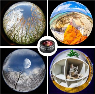 Phone Camera Lens Kit for iPhone, Android, 20X Telephoto Zoom Lens, Phone Wide Angle & Macro Lens, Fisheye, CPL Lenses Compatible with iPhone 12 11 X Xs XR 8 7 6 Plus Samsung and Other Smartphone - 이미지 6