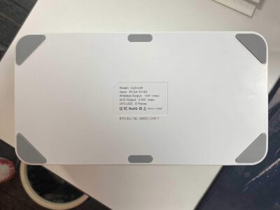 UV light Sanitizer Box, phone sanitizer with wireless charging, ultra-powerful 8 UV-C Sterilizer machine for Phone Toothbrush Nail Tools Jewelry and more - 이미지 7