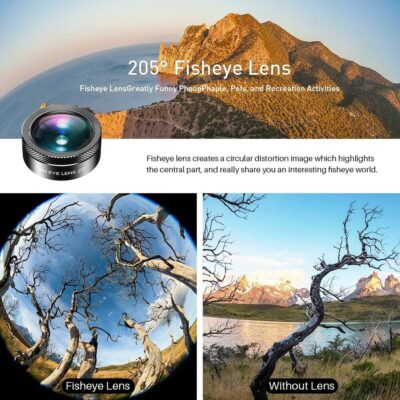 MIAO LAB 11 in 1 Phone Camera Lens Kit - Wide Angle Lens & Macro Lens+Fisheye Lens/ND32/kaleidoscope/CPL/Color Lens Compatible with iPhone Samsung Sony and Most of Smartphone - 이미지 2