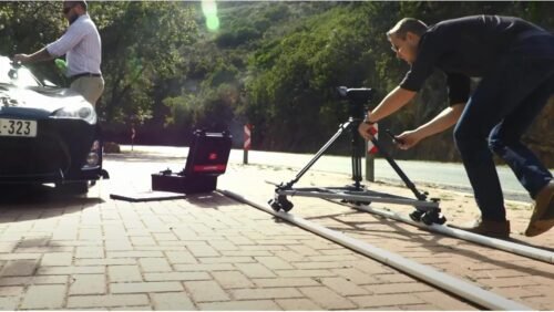 PROAIM Swift Dolly with 12ft Straight Track for Jib Camera Crane. Built for Light Travel & Quick Setup. Payload: Dolly - 159kg /350lb (P-SFT-DT-12) - 이미지 10