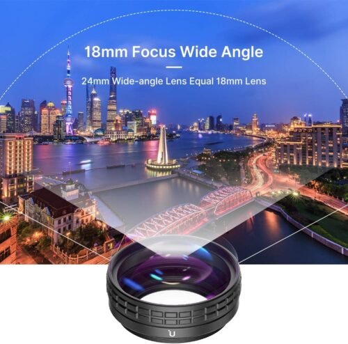 ULANZI Creative ZV-1 Wide Angle/Macro Additional Lens 52mm Diameter Compatible with Sony ZV-1 Camera ONLY, 2 in 1 Extra Lens Attachment with Strong Adhesive-Back Adapter Ring Mount, WL-1 - 이미지 2