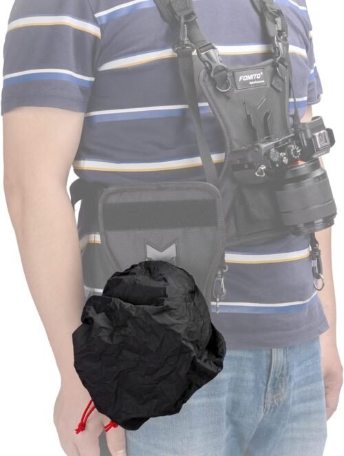 FOMITO Camera Rain Cover Coat Storage Bag Protector Rainproof Waterproof for Canon Nikon Sony - 이미지 4