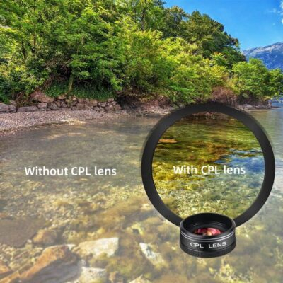 Phone Camera Lens Kit for iPhone, Android, 20X Telephoto Zoom Lens, Phone Wide Angle & Macro Lens, Fisheye, CPL Lenses Compatible with iPhone 12 11 X Xs XR 8 7 6 Plus Samsung and Other Smartphone - 이미지 7