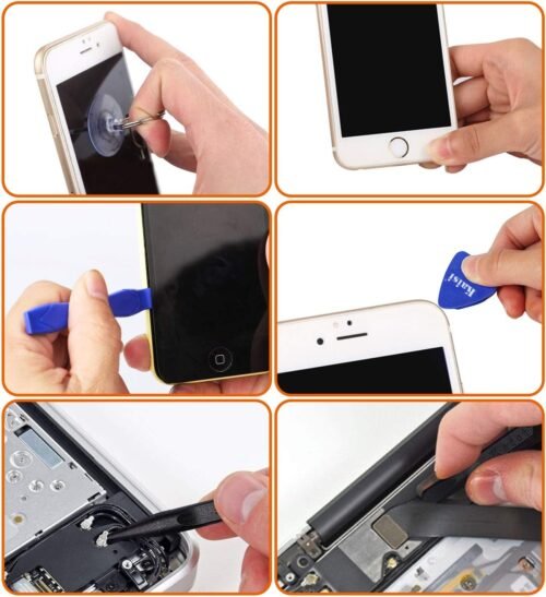 Kaisiking 11 PCS Screen Suction Cup Kit LCD Screen Opening Tools Screen Replacement Tools for iPad, iMac, MacBook, Tablet, Laptop, iPhone, Samsung, Huawei, Etc. - 이미지 5