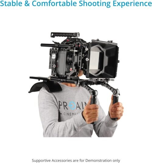 Hunt Universal 19mm/15mm Rosette Handle Set for DSLR & Video Camera Shoulder Mount Rigs. (CH-1915-RH) - 이미지 6