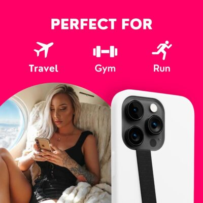 Phone Loops Silicone Elastic Phone Holder, Hand Strap, Light Slim & Discreet Grip - 이미지 6