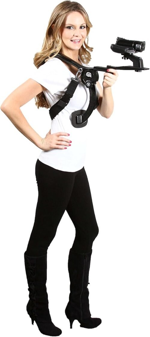 Cam Caddie® Scorpion EX Hands Free Shoulder Support Rig/Mount Compatible with Canon, Nikon, Sony, Panasonic/Lumix Style DSLR Camcorder or Video Camera Includes: iPhone + GoPro Mount - 이미지 3