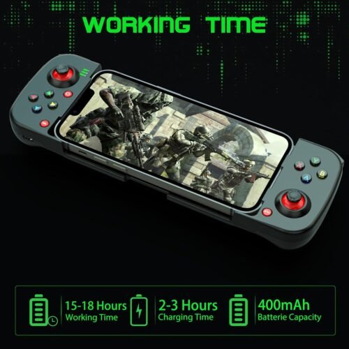 Joso Phone Controller for iPhone/Android Support Phone Case, Mobile Gaming Controller with Ergonomic Design - Wireless Gamepad for Cloud Gaming & PS Remote Play - 이미지 6