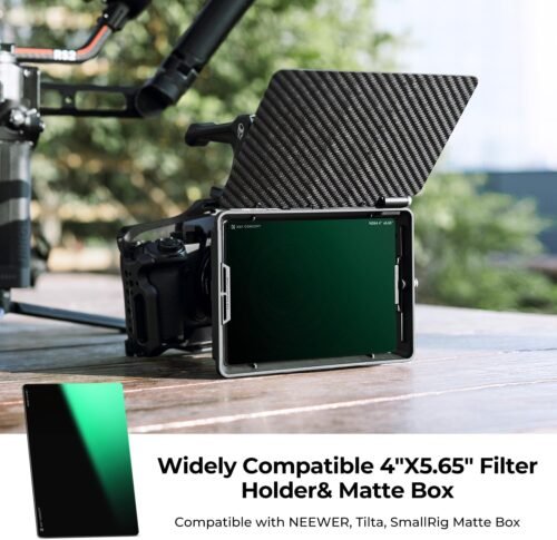 K&F Concept 4'' x 5.65'' Square ND0.9 (3 Stops) ND1.8 (6 Stops) Filters Kit ND8 ND64 Cinema Neutral Density Filter Set Compatible with NEEWER, Tilta, SmallRig Matte Box with 28-Multi Coatings - 이미지 2