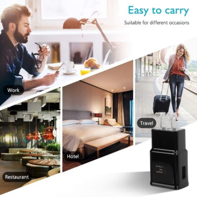 Adaptive Fast Charging Block USB Wall Charger Plug Travel Adapter Android Phone Charger for Samsung Galaxy S25/S24/S23/S22/S22 Ultra/S21/S20/S10/S9/S8/S7/Edge/Note 10 Quick Charger,Cell Phone Charger - 이미지 6