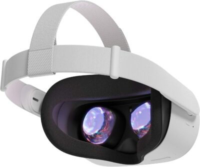 Oculus Quest 2 256GB Advanced All-in-One Virtual Reality VR Headset Set, White (Renewed) - 이미지 5