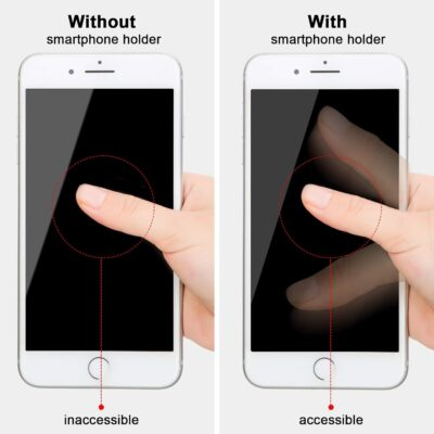 Weewooday 6 Pieces Phone Grip Holder Cell Phone Grip Strap Telescopic Finger Strap Stand Universal Finger Kickstand for Most Smartphones(Soft Colors) - 이미지 4