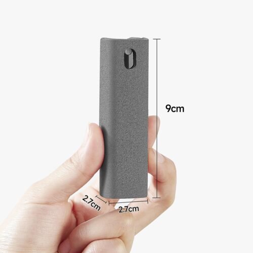YTT Touchscreen Mist Cleaner, Screen Cleaner, for All Phones, Laptop and Tablet Screens,Two in One Spray and Microfiber Cloth (Grey) - 이미지 6