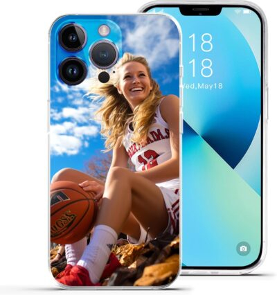 Personalized Customized Phone Case, Compatible with iPhone 16 15 14 13 12 11 Pro Max Mini Plus Xr X, Design Your Own Personalized Picture Phone Case, A Gift for Family and Friends（1 Photo）