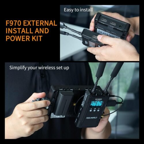 FEELWORLD F5 Prox 5.5 Inch 1600nit High Bright DSLR Camera Field Monitor Touchscreen Waveform 3D LUT F970 External Kit Install for Power Wireless Transmission 1920x1080 4K HDMI in Out Type-c Input - 이미지 7
