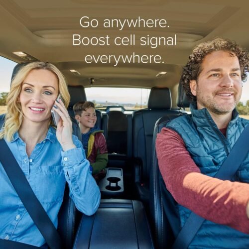 weBoost Drive Reach - Vehicle Cell Phone Signal Booster | 5G & 4G LTE | Magnetic Roof Antenna | Boosts All U.S. Carriers - Verizon, AT&T, T-Mobile | Made in the U.S. | FCC Approved (model 470154) - 이미지 6