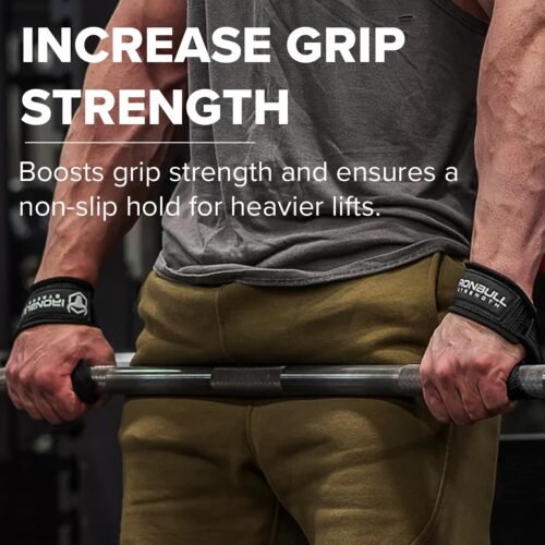 Lifting Wrist Straps for Weightlifting (1 Pair) – Padded Lifting Straps for Deadlifts, Powerlifting, Strength Training & Bodybuilding – Gym Straps for Men & Women - 이미지 5