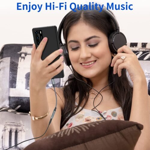 USB Type C to 3.5mm Headphone Jack Adapter, (2-Pack) USB C to Aux Female Audio Dongle Cable Cord Compatible with iPhone 16/15 Pro/15 Plus/15 Pro Max,iPad Pro,MacBook, Samsung Galaxy S24 S23 S22 - 이미지 5