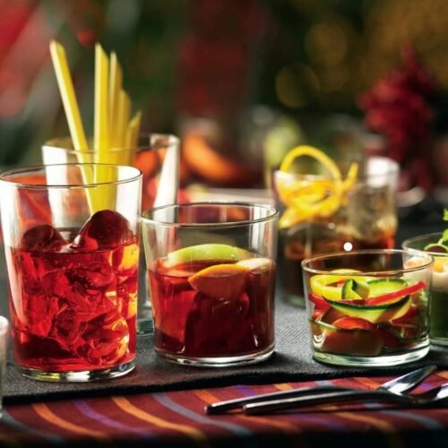 Bormioli Rocco Bodega Collection Glassware – Set Of 12 Medium 12 Ounce Drinking Glasses For Water, Beverages & Cocktails – 12oz Clear Tempered Glass Tumblers - 이미지 2