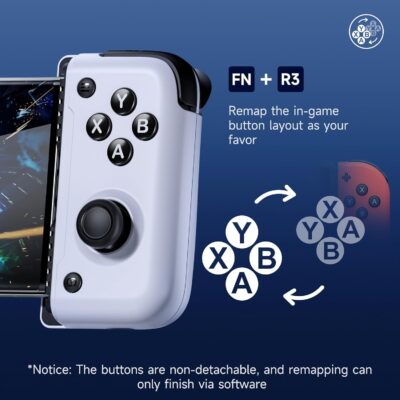 EasySMX M05 Mobile Gaming Controller for iPhone 15 Series (USB-C),Android Gaming Controller with Hall Trigger,Advanced Vibration,Plug & Play,Bluetooth (Type-C) - 이미지 4