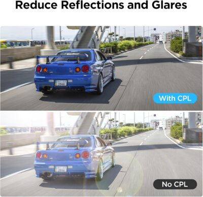 VIOFO CPL Filter Anti-Glare Circular Polarizing Lens for A329 series/A229 series/A139Pro/T130/WM1 Dash Cam - 이미지 3