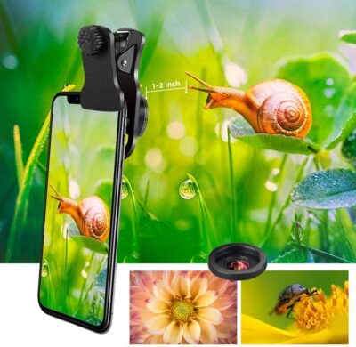Phone Camera Lens Kit for iPhone, Android, 20X Telephoto Zoom Lens, Phone Wide Angle & Macro Lens, Fisheye, CPL Lenses Compatible with iPhone 12 11 X Xs XR 8 7 6 Plus Samsung and Other Smartphone - 이미지 5