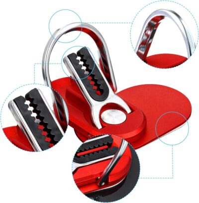 6 Pieces 3-in-1 Multipurpose Mobile Phone Bracket Holder 360 Degree Rotation Cell Phone Ring Stand for Car Home, 5 Colors - 이미지 5
