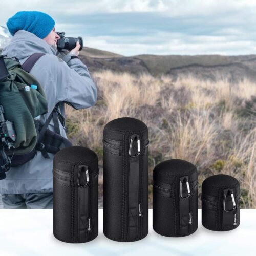"Ultimate Neoprene Lens Protection: Powerextra's Versatile Zipper Pouch Set for DSLR Cameras" - 이미지 7