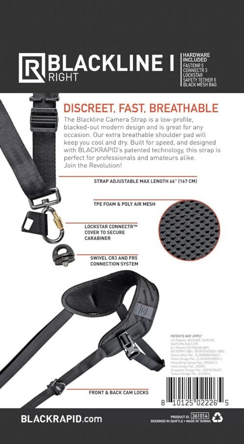 BLACKRAPID BLACKLINE I Right - Best Camera Strap - 이미지 4