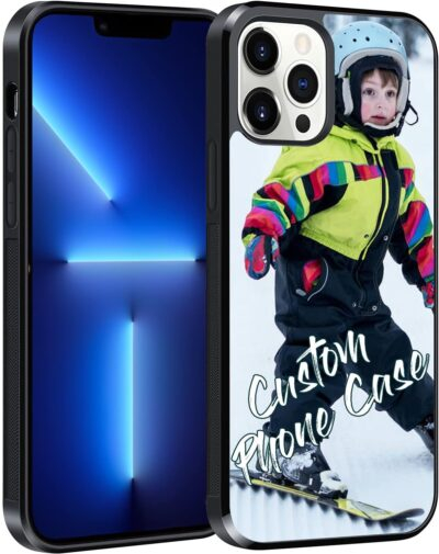 Personalized Picture Customized Photos Custom Phone Case Compatible with iPhone 16/15/14/13/12/11 Pro Max/Mimi/Xs/Xr/7/8 Plus/Galaxy S25/S24/S23/S22/S21/S20 FE/A15/A14/A54/MOTO/PIXEL(1 Collage)