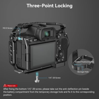 SmallRig Full Camera Cage for Sony Alpha 7R V/IV/S III/A7R IV/Alpha 1-3667B - 이미지 2