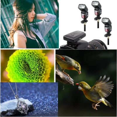Godox CT-16 Wireless Radio Flash Trigger Receiver Kit, 16 Channel 2.4GHz Wireless Flash Trigger Kit (1x Transmitter+3X Receiver), Compatible for Canon Nikon Pentax DSLR Camera - 이미지 6