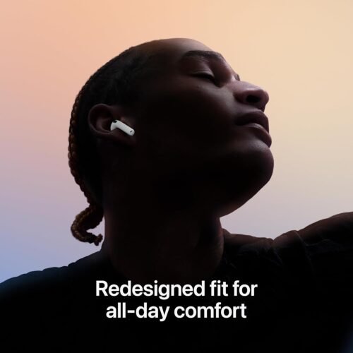 Apple AirPods 4 Wireless Earbuds, Bluetooth Headphones, Personalized Spatial Audio, Sweat and Water Resistant, USB-C Charging Case, H2 Chip, Up to 30 Hours of Battery Life, Effortless Setup for iPhone - 이미지 3