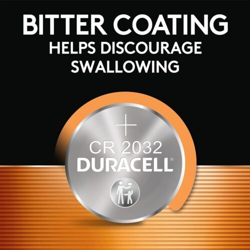 Duracell 2032 Lithium Battery. 4 Count Pack. Child Safety Features. Compatible with Apple AirTag, Key Fob, and other devices. CR2032 Lithium 3V Cell. 2032 Battery, Lithium Coin Battery - 이미지 2