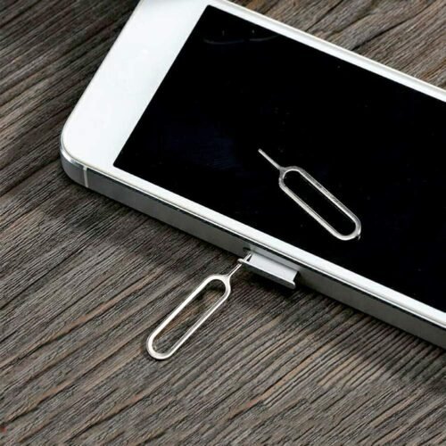 4 Pcs SIM Card Removal Openning Tool Tray Eject Pins Needle Opener Ejector Compatible with All iPhone Apple iPad HTC Samsung Galaxy Cell Phone Smartphone Watchchain Link Remover (Style A) - 이미지 4