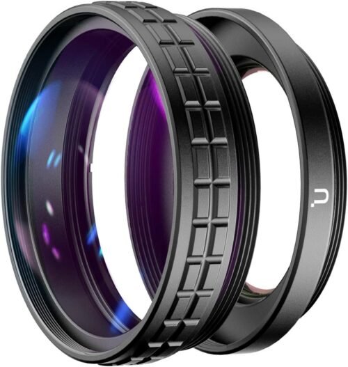 ULANZI Creative ZV-1 Wide Angle/Macro Additional Lens 52mm Diameter Compatible with Sony ZV-1 Camera ONLY, 2 in 1 Extra Lens Attachment with Strong Adhesive-Back Adapter Ring Mount, WL-1 - 이미지 8