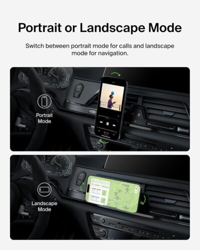 Belkin MagSafe Vent Mount Pro MagSafe iPhone Mount For Car - Silver - 이미지 6