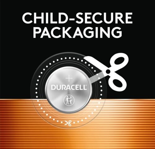 Duracell 2032 Lithium Battery. 4 Count Pack. Child Safety Features. Compatible with Apple AirTag, Key Fob, and other devices. CR2032 Lithium 3V Cell. 2032 Battery, Lithium Coin Battery - 이미지 3