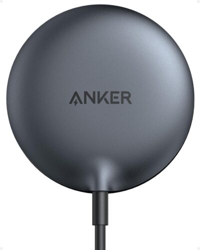 Anker MagSafe Charger Pad, MagGo iPhone 16 Wireless Charging Pad, Qi2 Certified 15W Wireless Charger, Compatible with iPhone 16/16 Plus/16 Pro/16 Pro Max/15/14/13/12 Series (Charger Not Included)