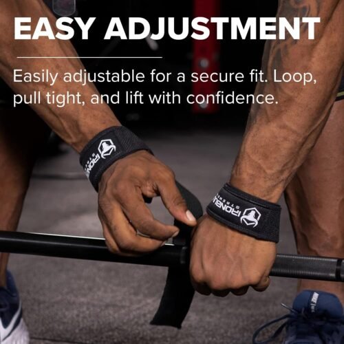 Lifting Wrist Straps for Weightlifting (1 Pair) – Padded Lifting Straps for Deadlifts, Powerlifting, Strength Training & Bodybuilding – Gym Straps for Men & Women - 이미지 6