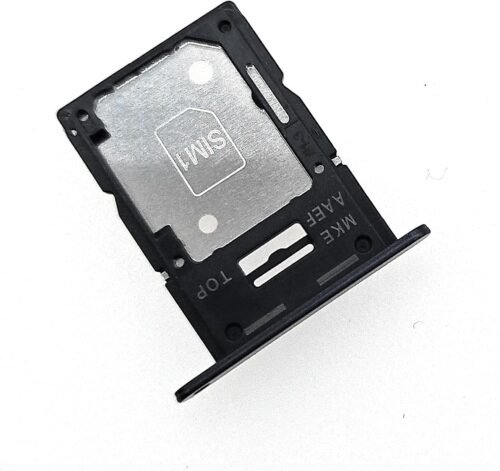 Sim Card Tray SD Card Holder Replacement for Samsung Galaxy A15 (5G) SM-A156U A156U1 A156B A156 - Blue Black - 이미지 4