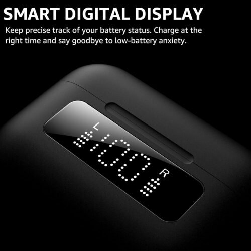 TOZO Hybrid Active Noise Cancelling Wireless Earbuds with 6 Mics AI Clear Call Ear Buds 55H Playtime with LED Display 32 Preset EQs via APP Bluetooth 5.3 IPX8 Waterproof in Ear Headphones - 이미지 2